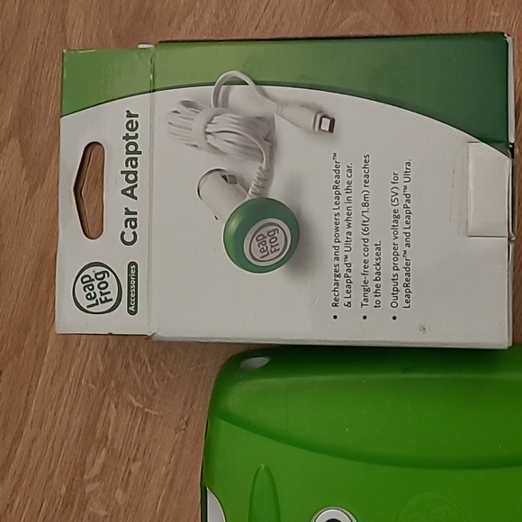 LeapFrog LeapPad2 with Car Adapter - Green - Picture 3 of 5